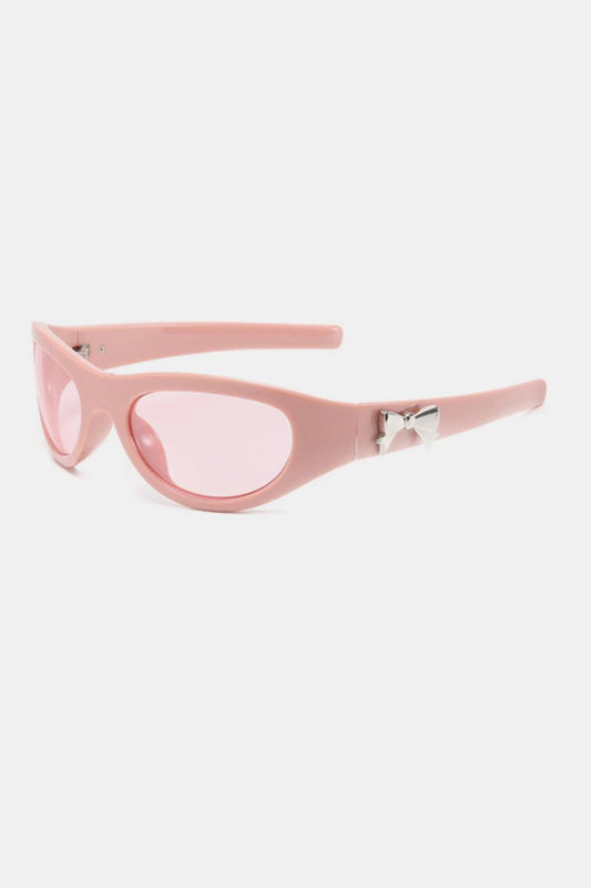 Polycarbonate Frame Cat-Eye Sunglasses - CM