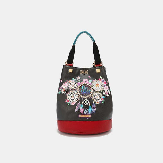 Nicole Lee USA Multifunctional Bucket Bag Backpack - CM