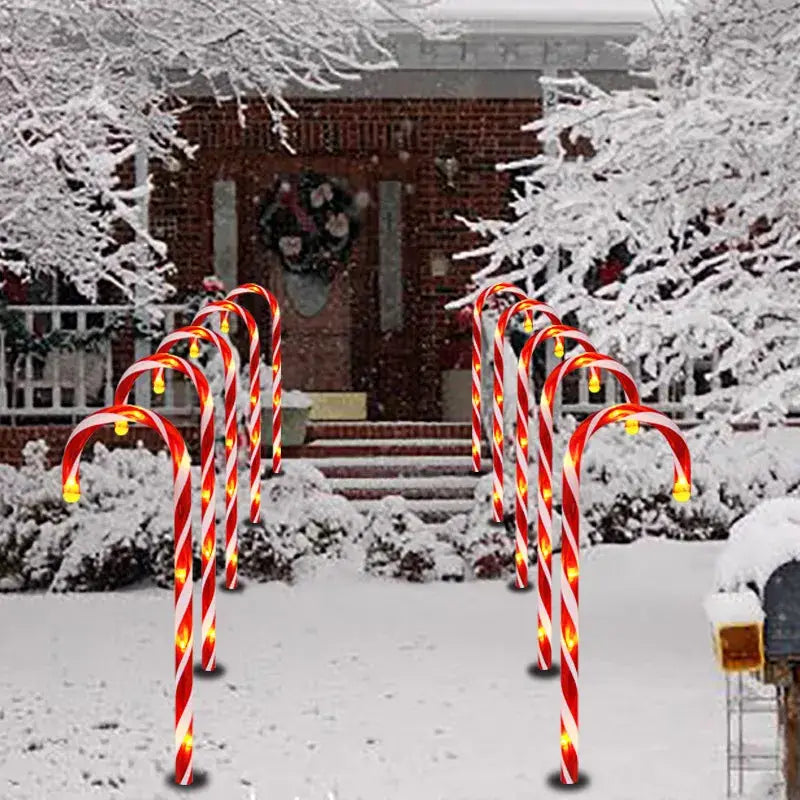 Enchanting Snowflake Outdoor Garden Lights for Dazzling Christmas Lawn Decor