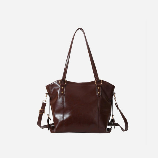 PU Leather Tote Bag - CM