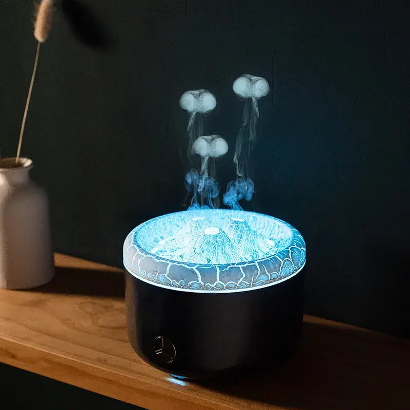 Elevate Your Space with the Black Flame Humidifier and Aromatherapy Diffuser