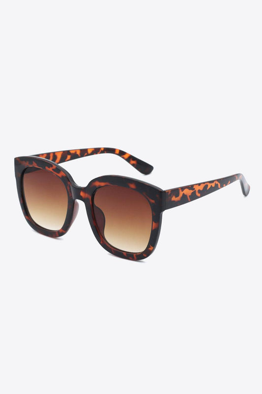 Polycarbonate Frame Square Sunglasses - CM