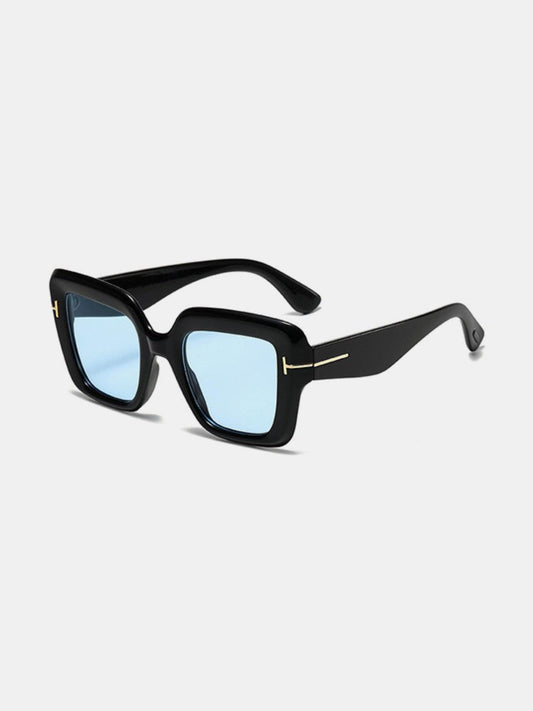 Polycarbonate Frame Square Sunglasses - CM