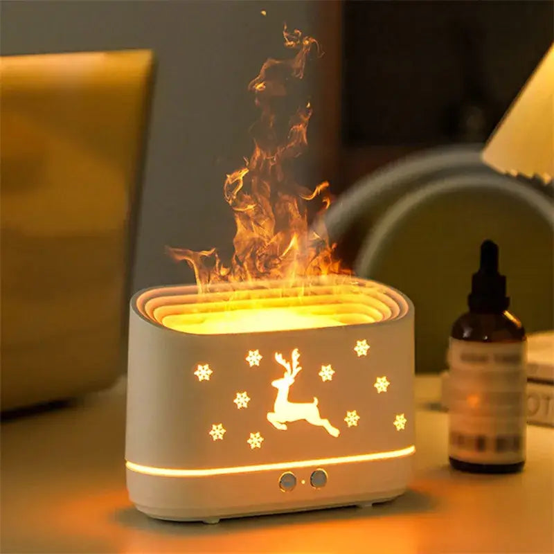 Cozy Up Your Home with the Elk Flame Humidifier Diffuser