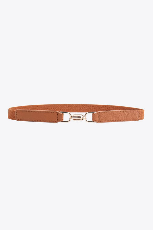 Alloy Buckle Elastic Belt - CM