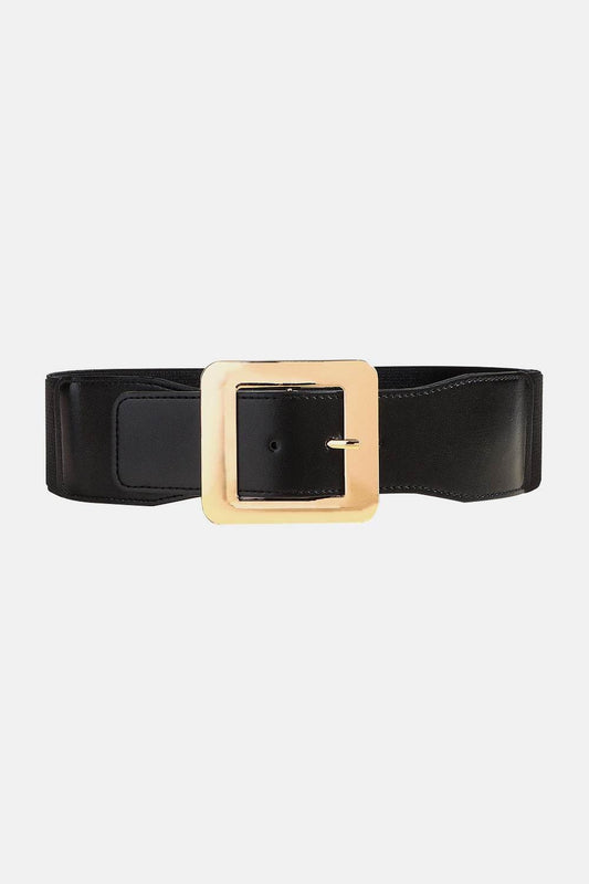 Alloy Buckle PU Leather Belt - CM