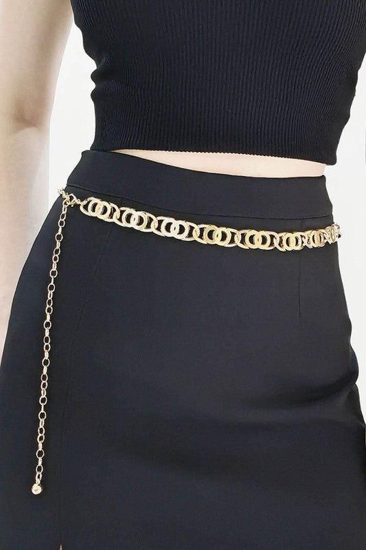 Alloy Lobster Clasp Belt - CM