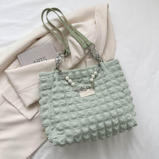 Bubble Textured Tote Bag - CM