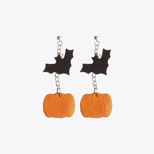 Halloween Theme Dangle Earrings - CM