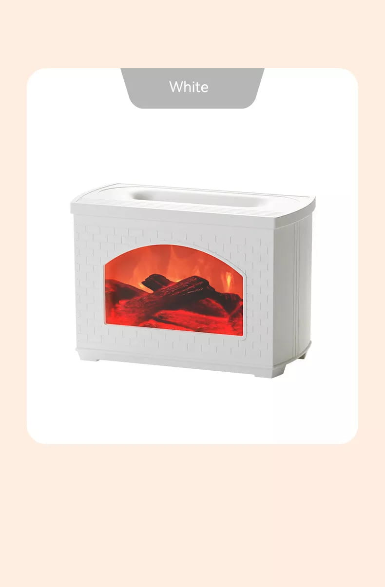 Aromatic Flame Fireplace Humidifier for Cozy Nights