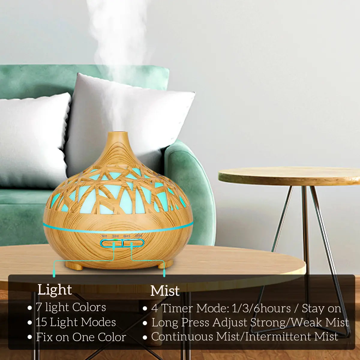 Revitalize Your Space with a Large-Capacity Essential Oil Diffuser