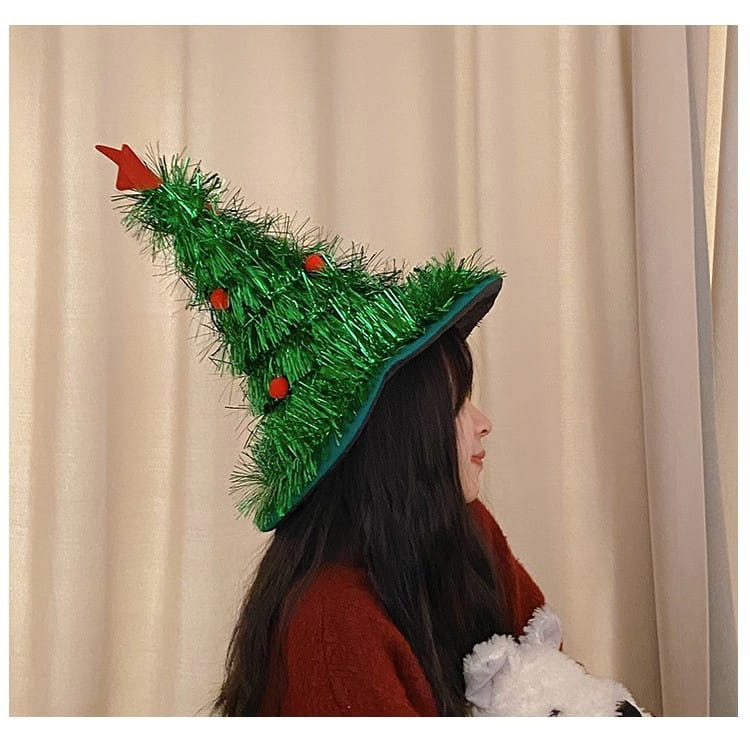 Festive Scallion Wool Christmas Party Hats for Everyone