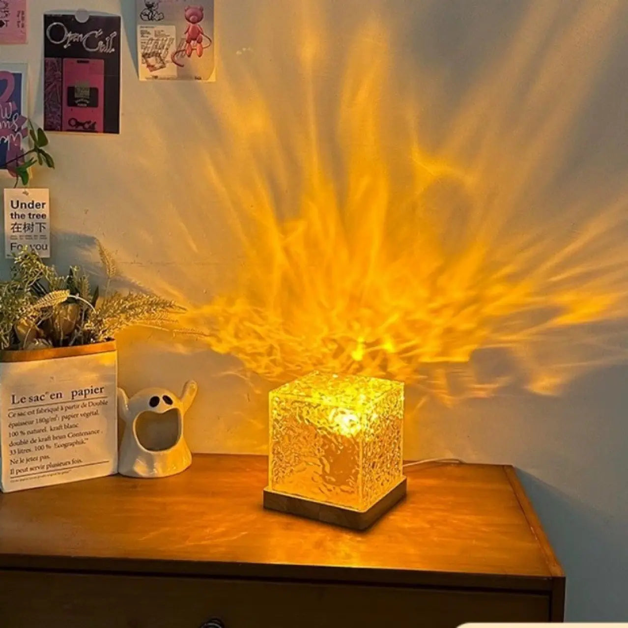 Experience the Magic of Dynamic Aurora Water Ripple Atmosphere Lamp