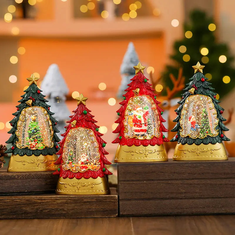 Enchanting Luminous Candle Lights for a Magical Christmas Tree Style