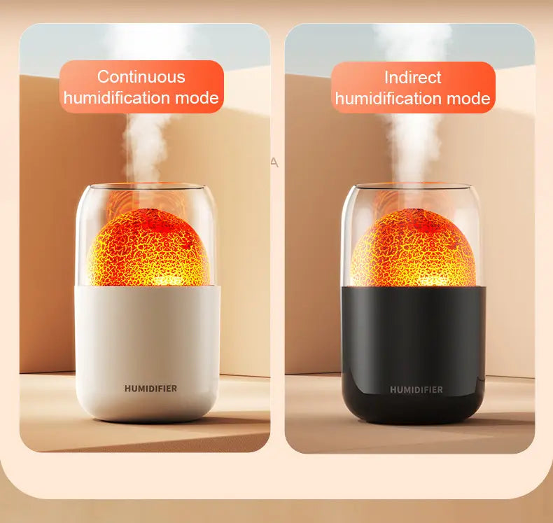 Experience the Magic of Mountain USB Humidifier with Ambient Light