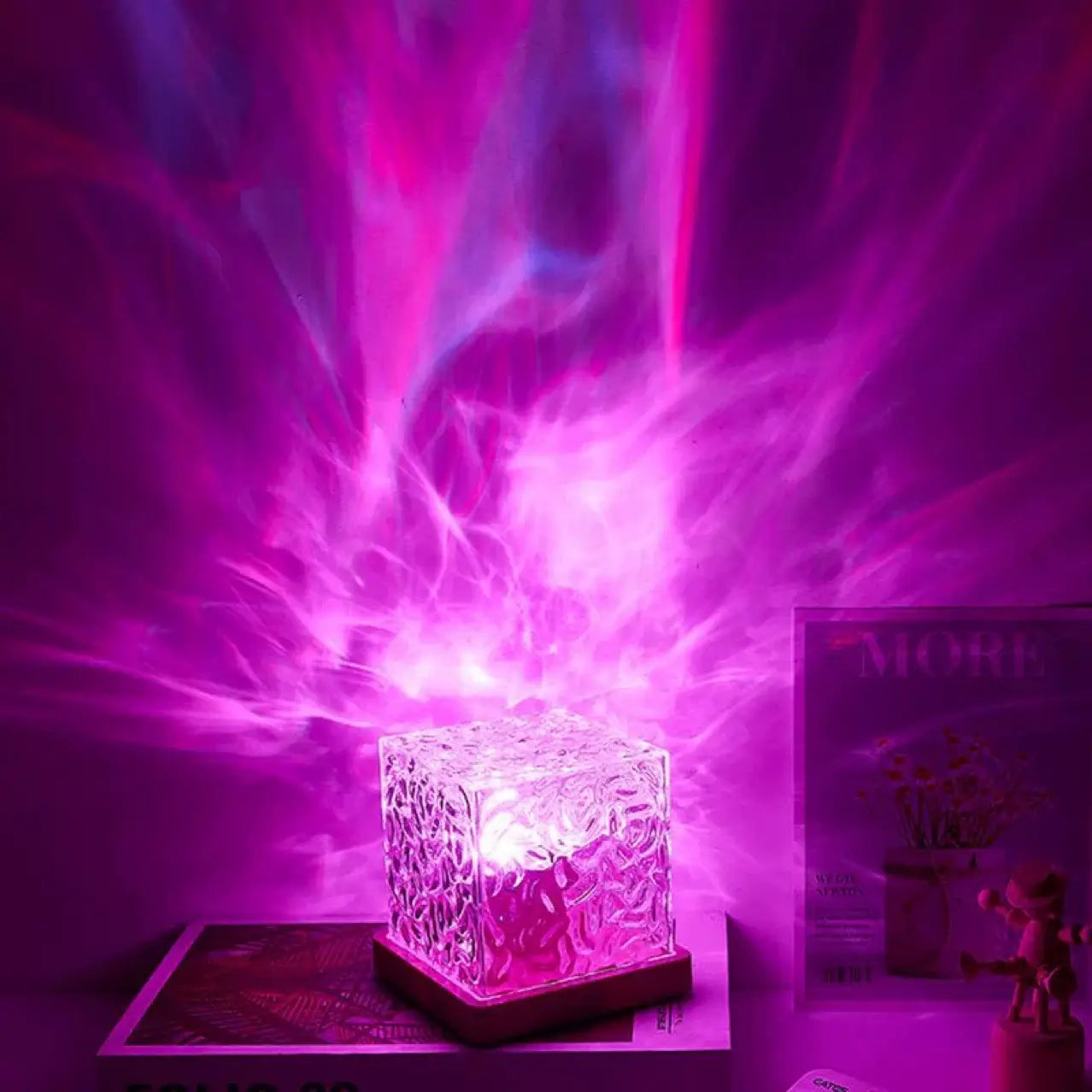 Experience the Magic of Dynamic Aurora Water Ripple Atmosphere Lamp