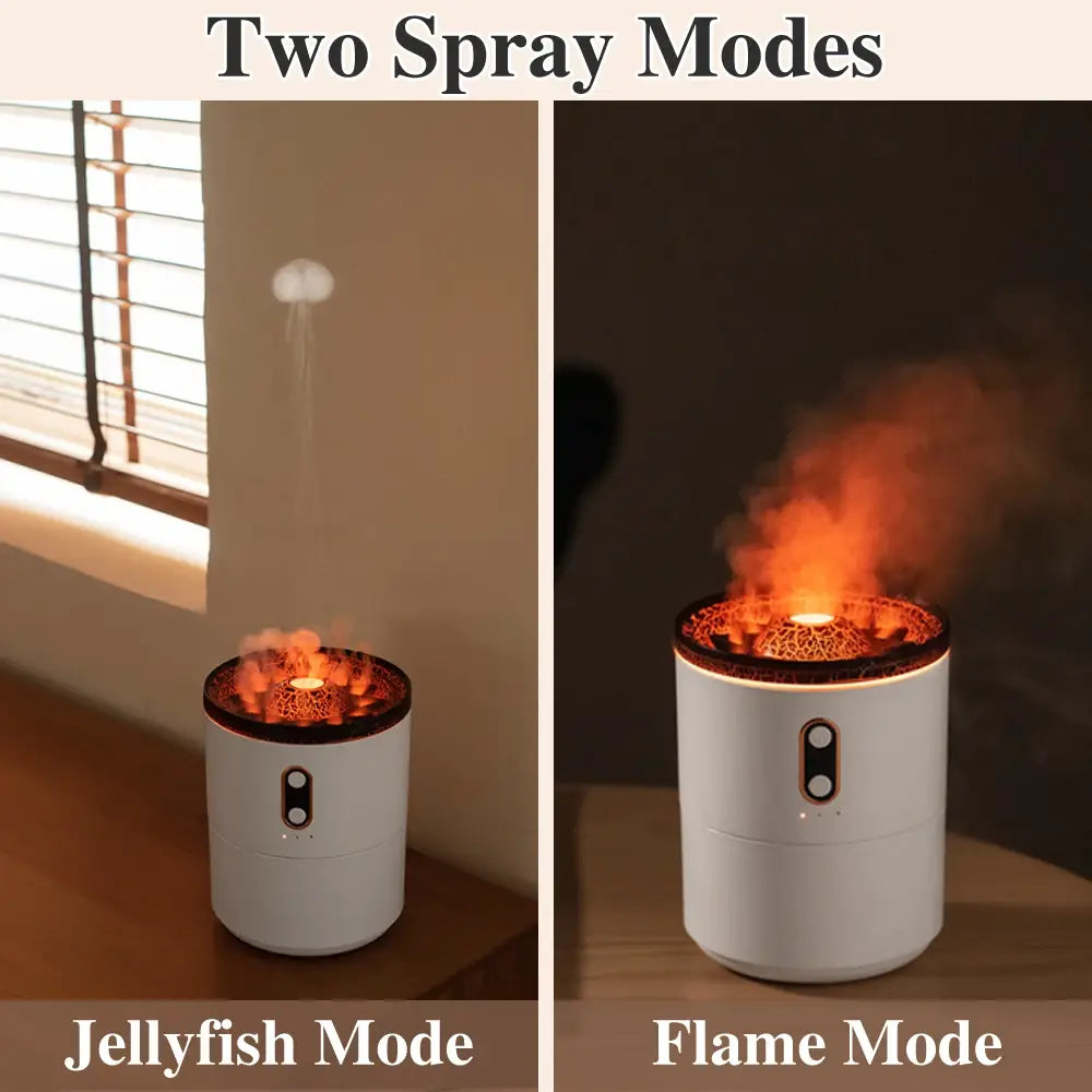 Ignite Your Space with the Volcano Flame Aroma Diffuser