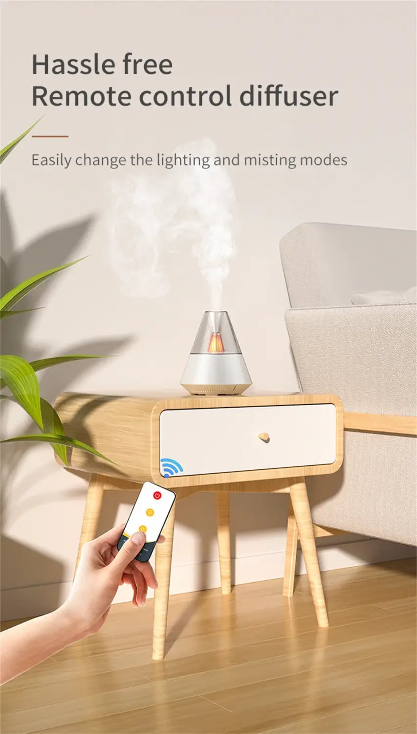 Exciting USB Aromatherapy Diffuser with Remote Control for Ultimate Relaxation