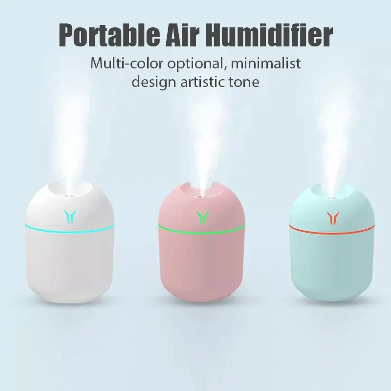 Revitalize Your Space with Mini USB Air Humidifier and Essential Oil Diffuser