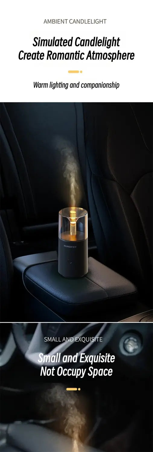 Transform Your Space with the Candlelight USB Aroma Diffuser