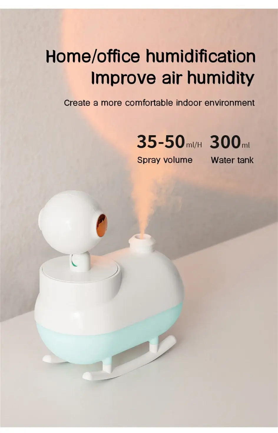 Transform Your Space with a Sunset Light Humidifier and Aroma Bliss