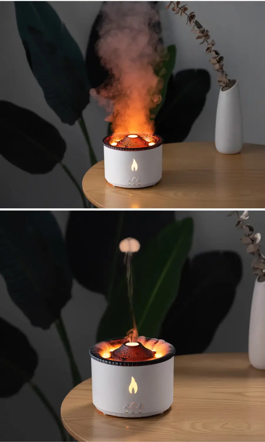 Ignite Your Space with the Volcano Flame Aroma Diffuser