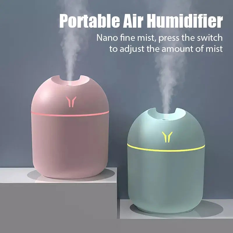 Revitalize Your Space with Mini USB Air Humidifier and Essential Oil Diffuser