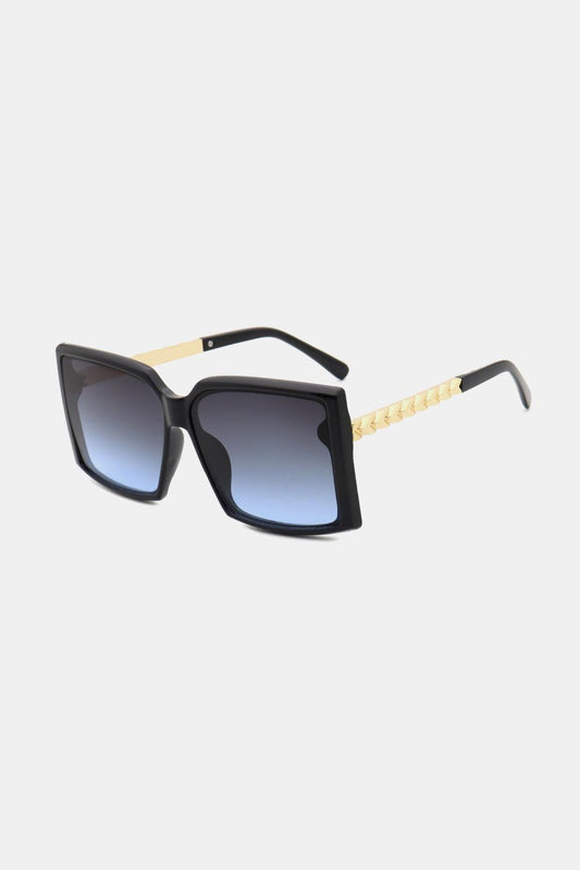 Polycarbonate Frame Square Sunglasses - CM