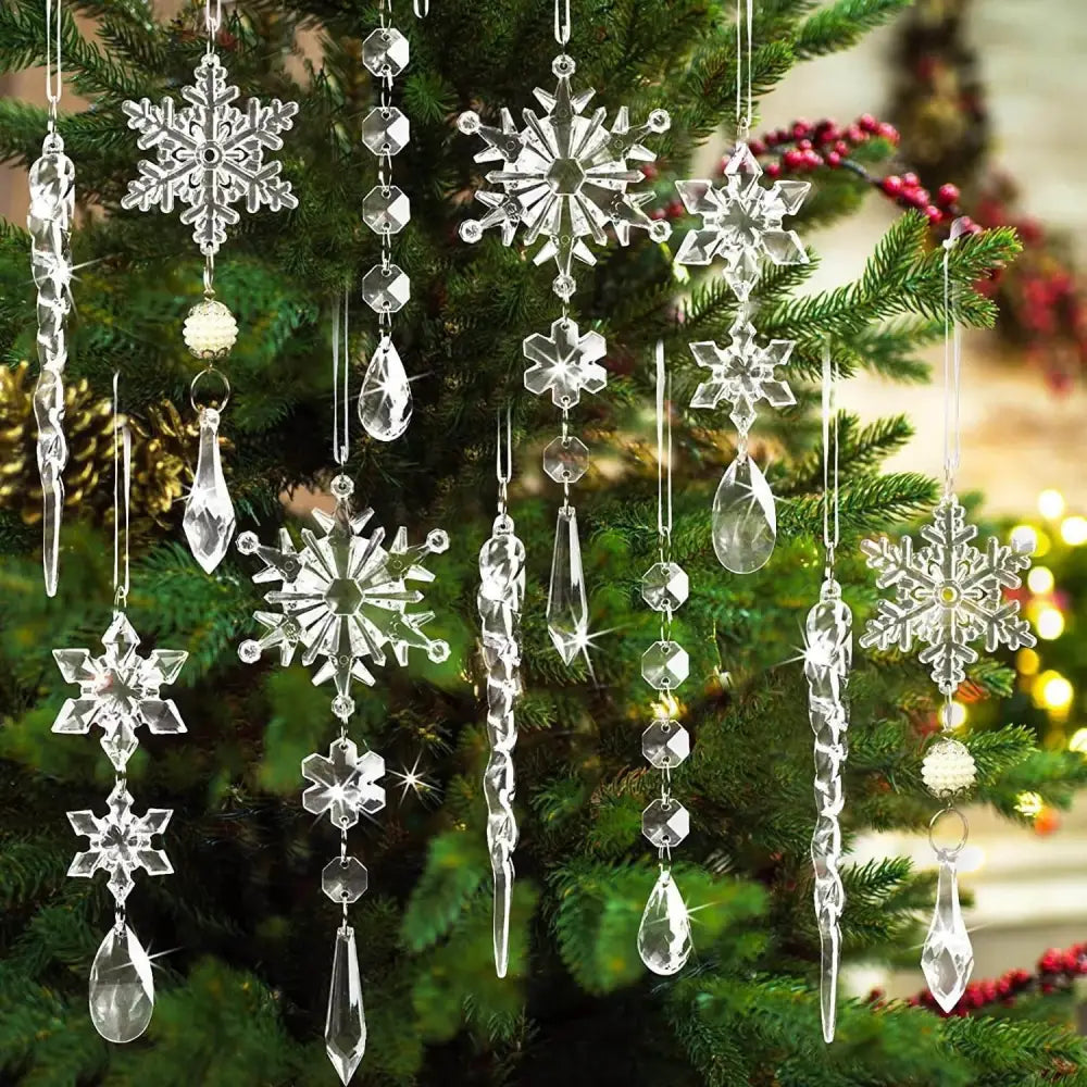 Enchant Your Holidays with Stunning Acrylic Icicle Ornaments