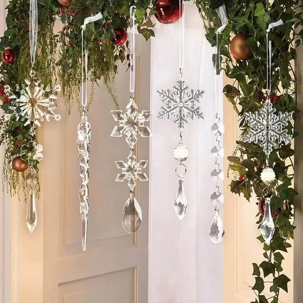 Enchant Your Holidays with Stunning Acrylic Icicle Ornaments