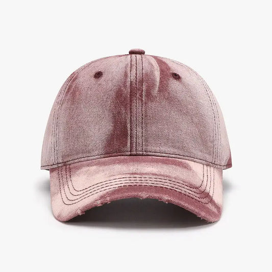 Adjustable Cotton Baseball Cap - CM Fashion