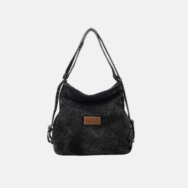 Zibelle Denim Shoulder Bag