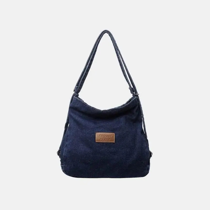 Zibelle Denim Shoulder Bag