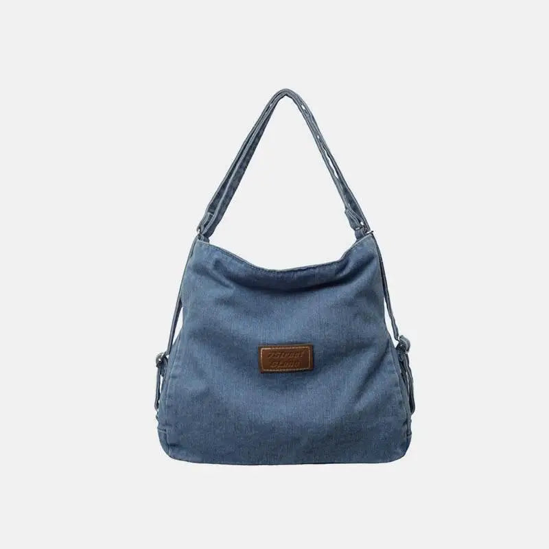 Zibelle Denim Shoulder Bag