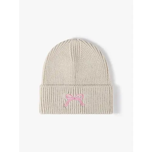 Bow Knit Hat