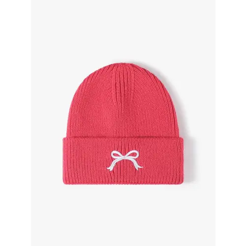 Bow Knit Hat