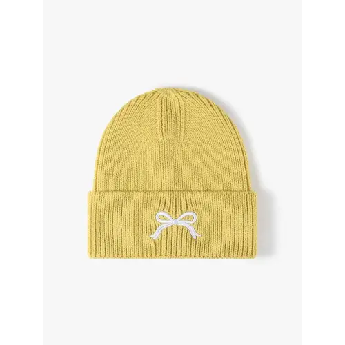 Bow Knit Hat