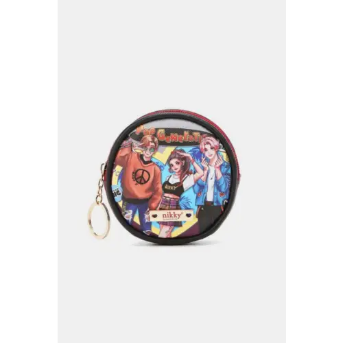 Nicole Lee USA Keychain Round Coin Purse - CM Fashion