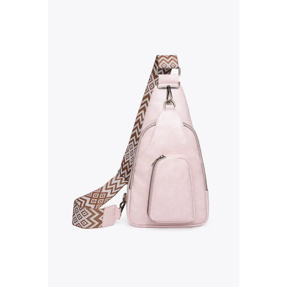 Dazzling Trip Pu Leather Sling Bag by Adored