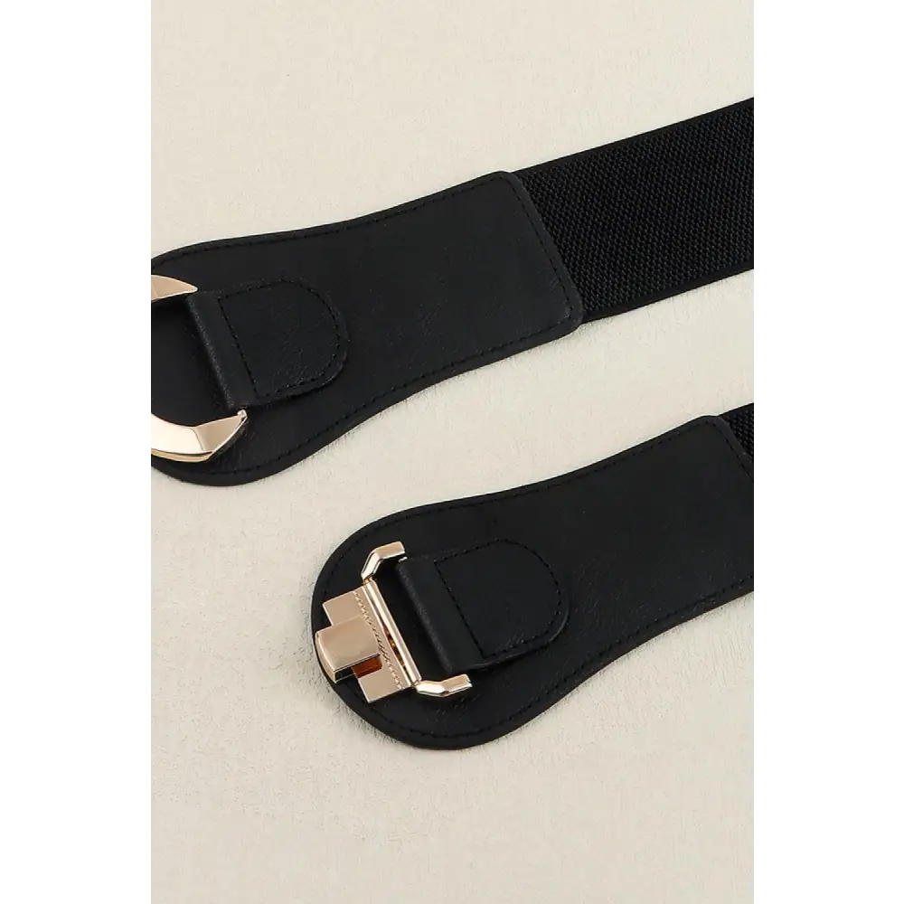 Alloy Buckle Elastic Belt