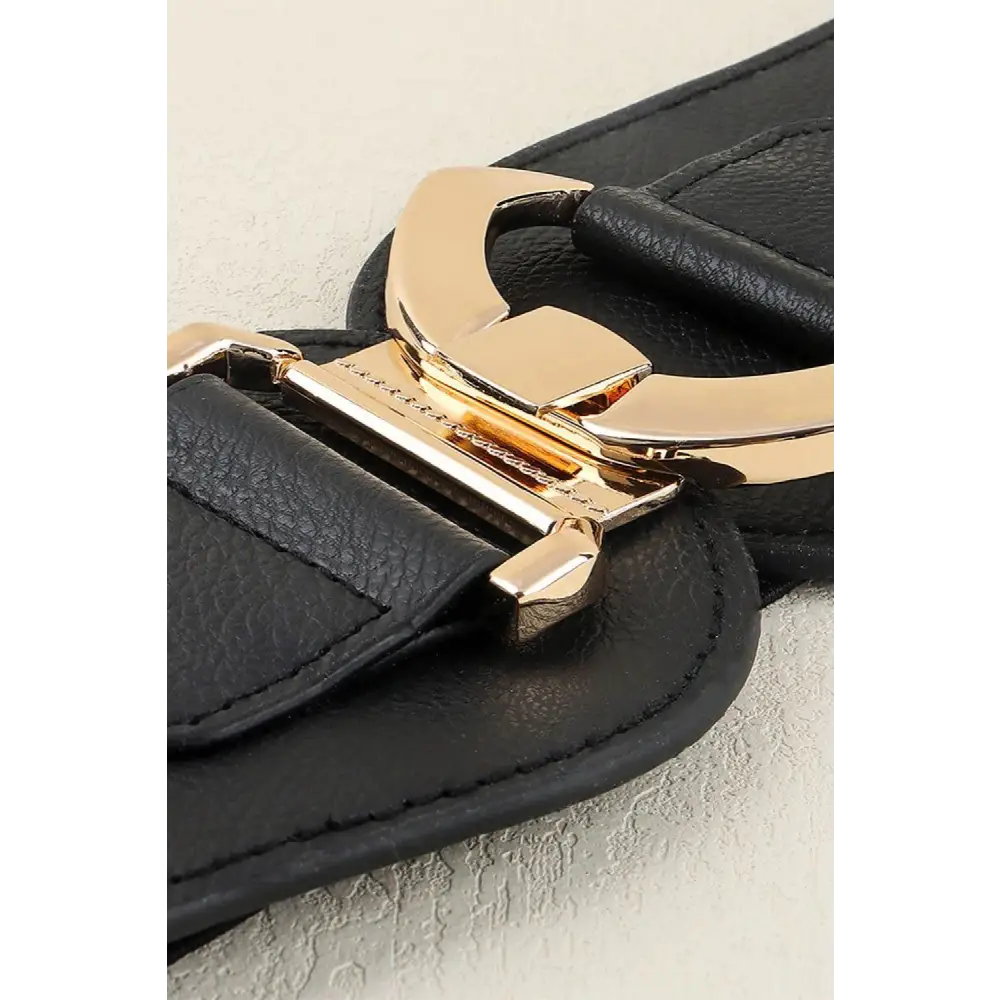 Alloy Buckle Elastic Belt