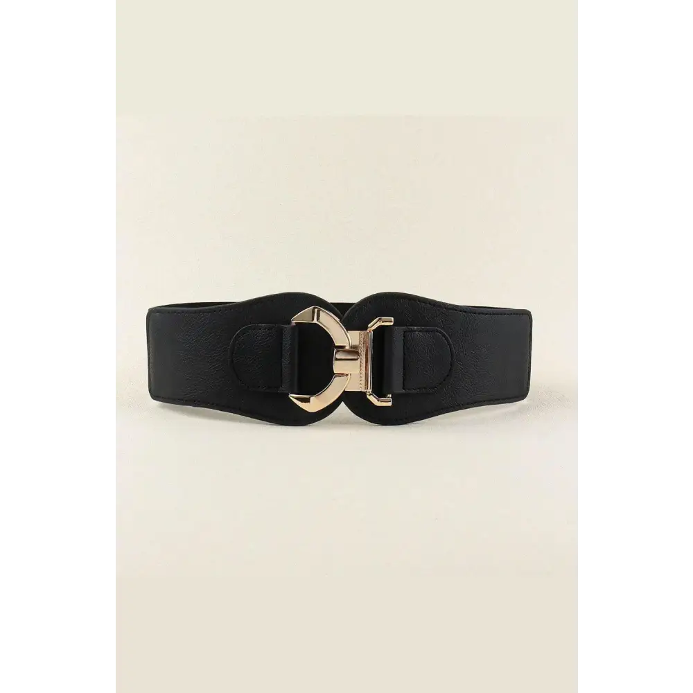 Alloy Buckle Elastic Belt