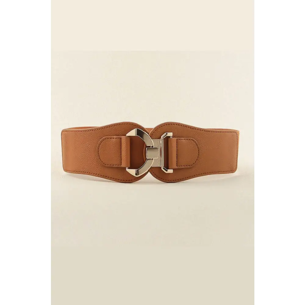 Alloy Buckle Elastic Belt