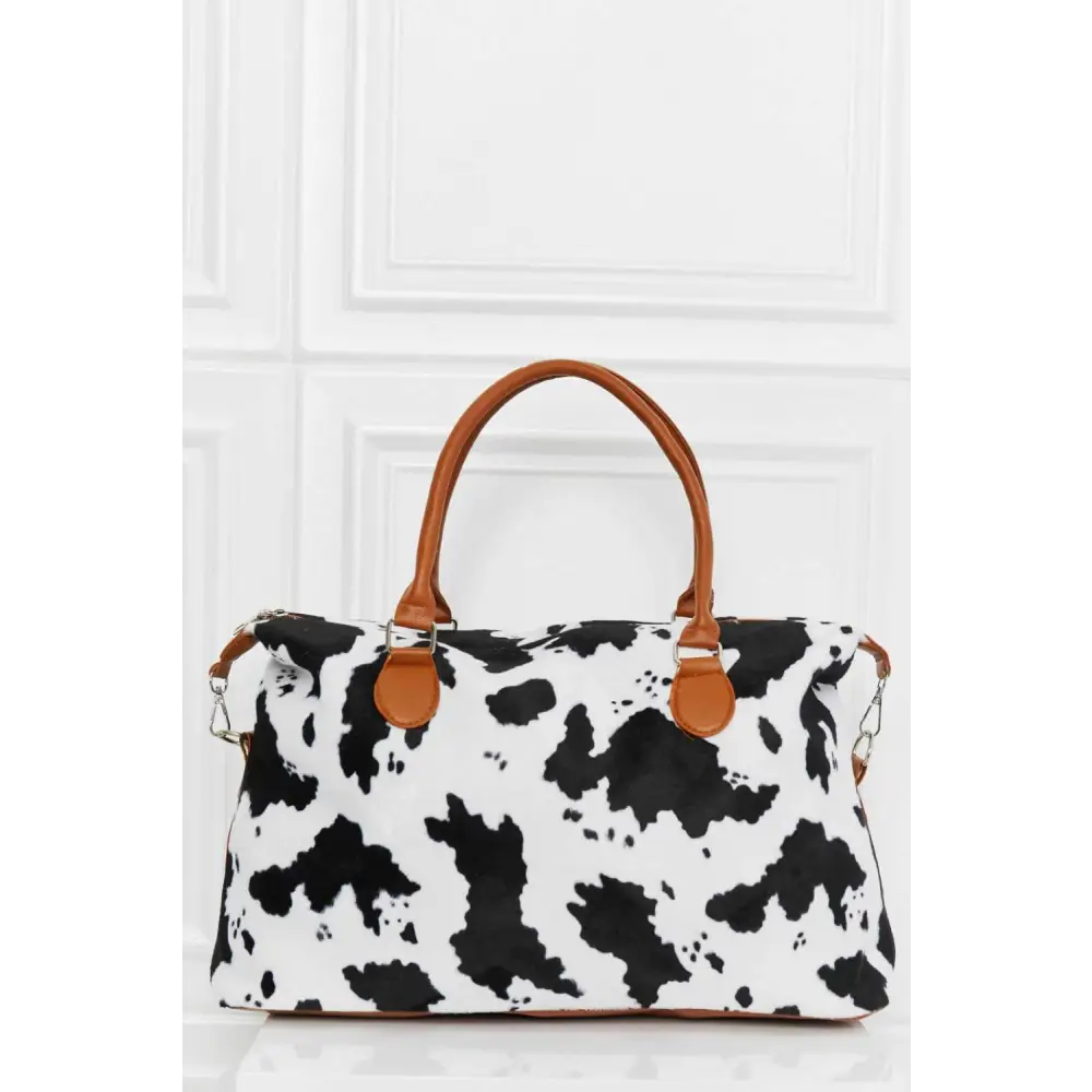 Fierce Animal Print Brushed Weekender Bag for Wild Adventures