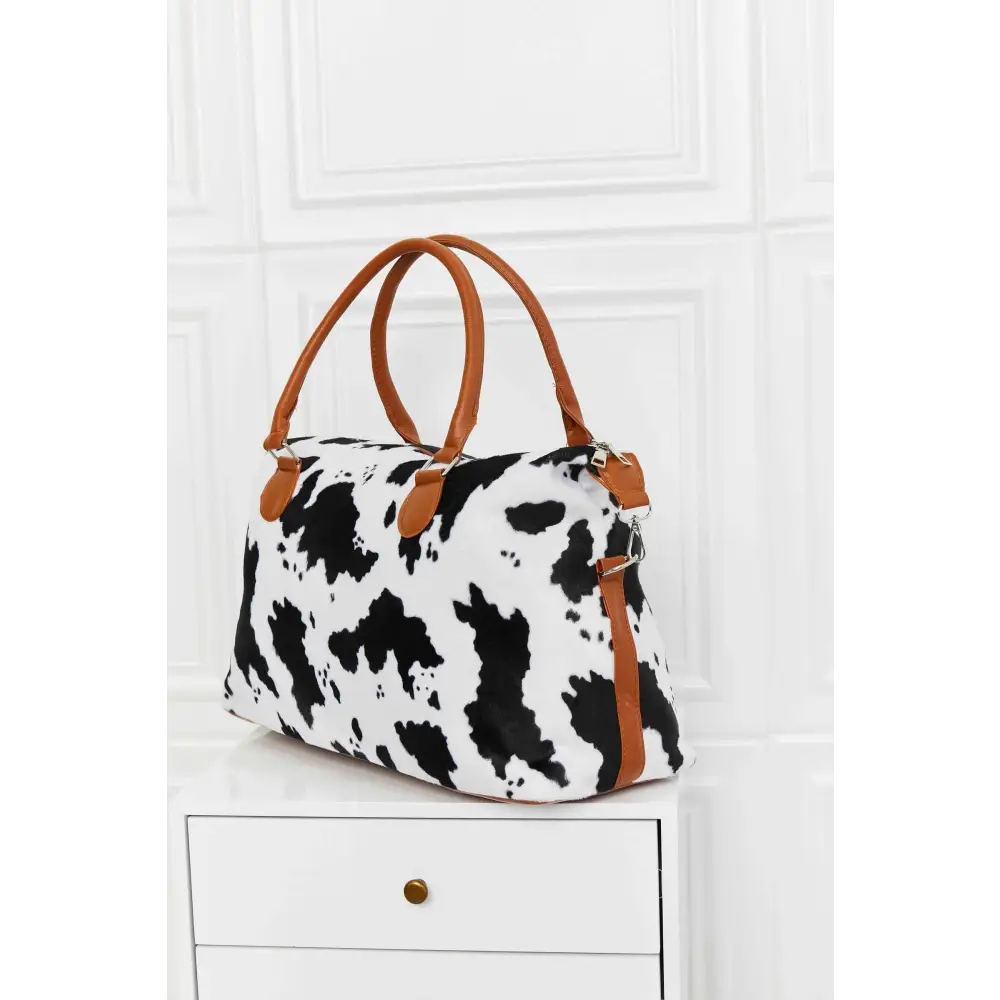 Fierce Animal Print Brushed Weekender Bag for Wild Adventures