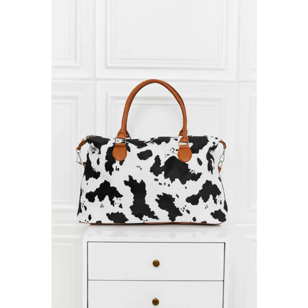 Fierce Animal Print Brushed Weekender Bag for Wild Adventures