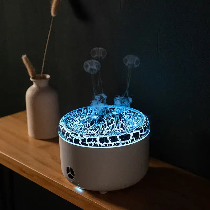Elevate Your Space with the Black Flame Humidifier and Aromatherapy Diffuser