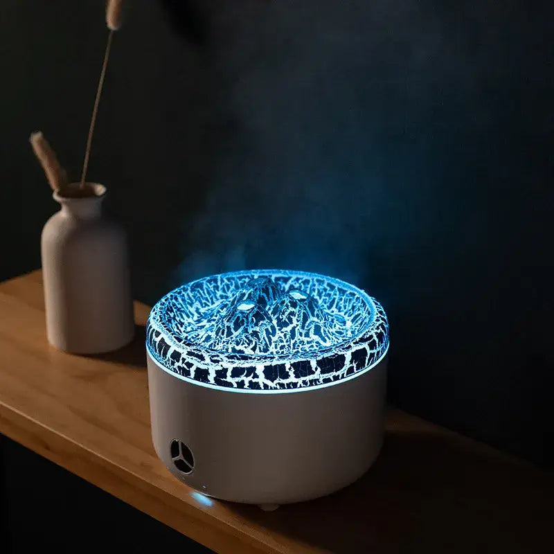 Elevate Your Space with the Black Flame Humidifier and Aromatherapy Diffuser