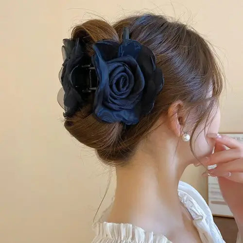 Blooming Beauty Flower Acrylic Hair Claw Clip