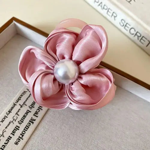 Flower Acrylic Hair Claw Clip - CM Fashion